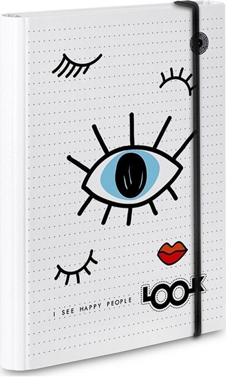 Picture of Ziemia Obiecana Teczka A4 skrzydowa z gumk Look MIX