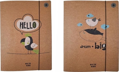 Attēls no Ziemia Obiecana Teczka A4 z gumk Eko Kids (10szt)