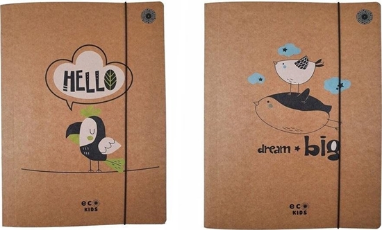 Picture of Ziemia Obiecana Teczka A4 z gumk Eko Kids (10szt)