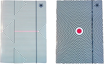 Attēls no Ziemia Obiecana Teczka A4 z gumk Pattern One (10szt)