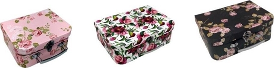 Picture of Ziemia Obiecana Walizka kuferek z rczk zamek 20,2x16x8,2cm MIX