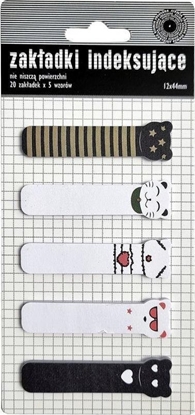 Attēls no Ziemia Obiecana Zakadki indeksujce z nadrukiem 5x20K