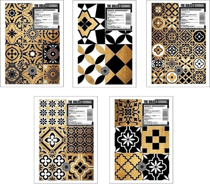 Attēls no Ziemia Obiecana Zeszyt A5/60K kratka Mosaic brokat (10szt)