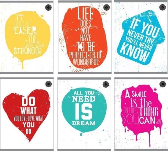 Picture of Ziemia Obiecana Zeszyt A5/80K kratka Grunge (10szt)