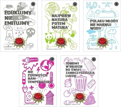 Attēls no Ziemia Obiecana Zeszyt A5/80K kratka Panic (5szt)