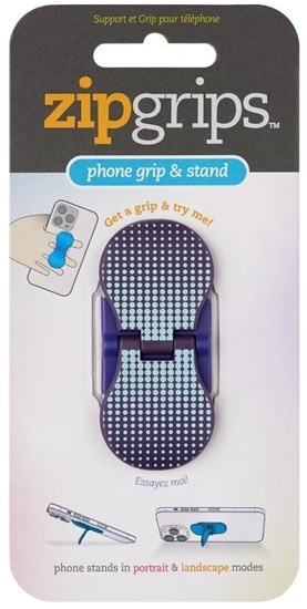 Picture of ZipGrip uchwyt na palce do telefonu Niebieskie kr