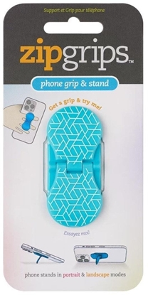 Picture of ZipGrip uchwyt na palce do telefonu Wzory geomet.