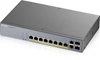 Изображение ZYXEL GS1350-12HP, 12 PORT MANAGED CCTV POE SWITCH, LONG RANGE, 130W (1 YEAR NCC PRO PACK LICENSE BUNDLED)