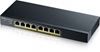 Изображение ZYXEL GS1900-8HP, 8-PORT GBE L2 POE SMART SWITCH, 802.3AT, DESKTOP, FANLESS, 70 WATT