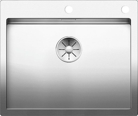 Picture of Zlewozmywak Blanco BLANCO CLARON 550-IF/A stal polerowana, korek auto., InFino, PushControl