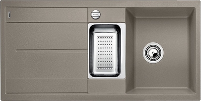 Изображение Zlewozmywak Blanco BLANCO METRA 6 S Silgranit PuraDur Tartufo odwracalny, korek auto., odsczarka stalowa