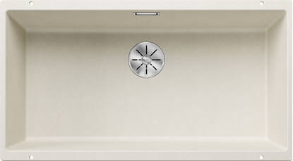 Изображение Zlewozmywak Blanco BLANCO SUBLINE 800-U Silgranit delikatny biay, InFino
