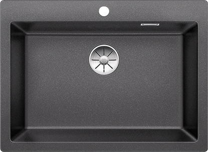 Attēls no Zlewozmywak Blanco Pleon 8 Silgranit antracyt z korkiem InFino (523043)