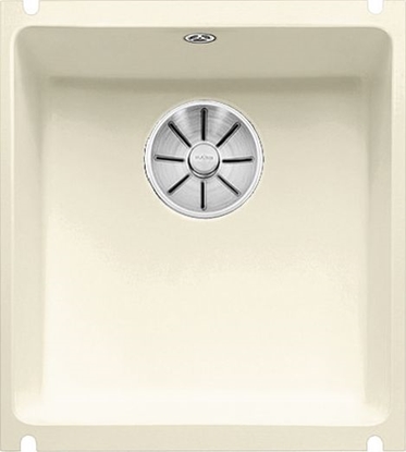 Attēls no Zlewozmywak Blanco Subline 375-U Ceramika magnolia poysk z korkiem InFino (523726)