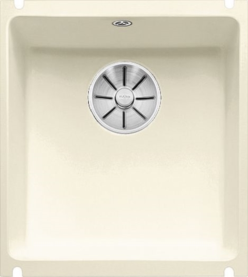 Picture of Zlewozmywak Blanco Subline 375-U Ceramika magnolia poysk z korkiem InFino (523726)