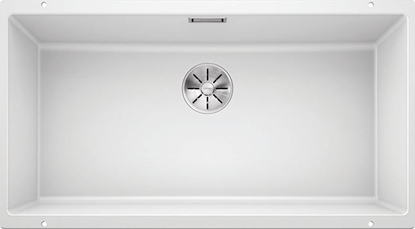 Attēls no Zlewozmywak Blanco Subline 800-U Silgranit biay z korkiem InFino (523145)