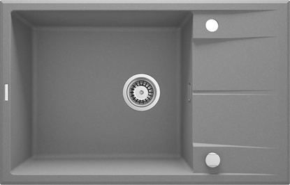 Изображение Zlewozmywak Deante Eridan  granitowy 1-komorowy z ociekaczem
