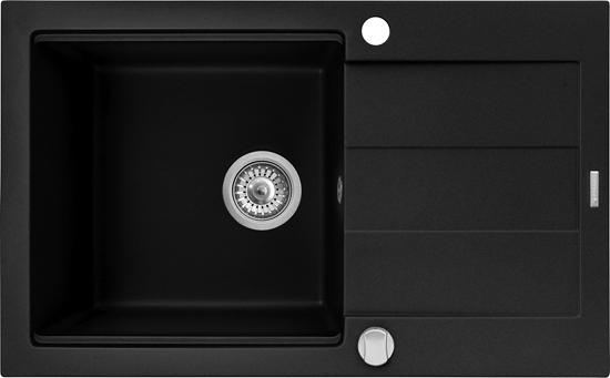 Изображение Zlewozmywak Pyramis  SPARTA PLUS LUX 78X48 1B 1D volcano 070167101