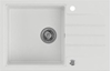 Изображение Zlewozmywak Steiner MICHAEL 111 Fusion biay 780*480 z syfonem manualnym w zestawie z bateri Kate
