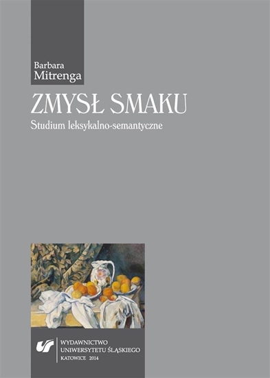 Picture of Zmys smaku. Studium leksykalno-semantyczne
