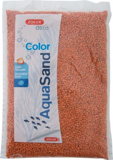 Изображение Zolux Aquasand Color pomaracz stepowy 1kg