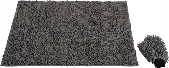 Picture of ZOLUX Dywan rcznik dla psa z rkawic mikrofibra do suszenia 100x70 szary