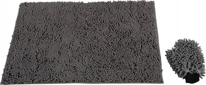 Attēls no ZOLUX Dywan rcznik dla psa z rkawic mikrofibra do suszenia 90x60 szary