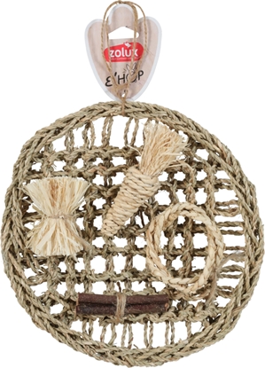 Picture of ZOLUX Mata do zabawy dla maych ssaków EHOP L 27x27x5,5 cm