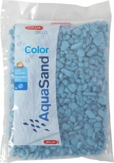 Изображение ZOLUX wirek do akwarium Aquasand EKAI kol. niebieski 1 kg