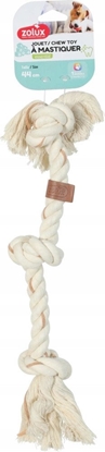 Picture of ZOLUX Zabawka dla psa gryzak wzy sznur LEATHER TOUCH 44cm