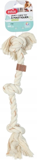 Picture of ZOLUX Zabawka dla psa gryzak wzy sznur LEATHER TOUCH 44cm