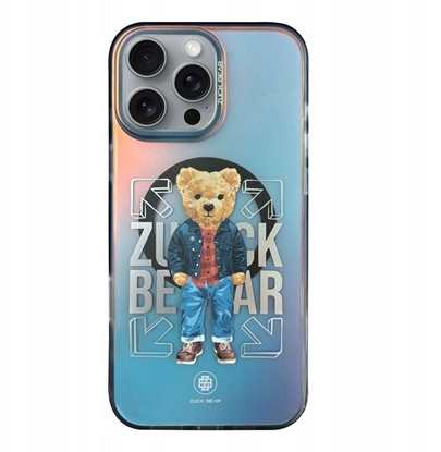 Изображение ZUCK BEAR futera CALIFORNIA COOL MAG kompatybilny z MagSafe do IPHONE 16 Pro Max plaid shirt