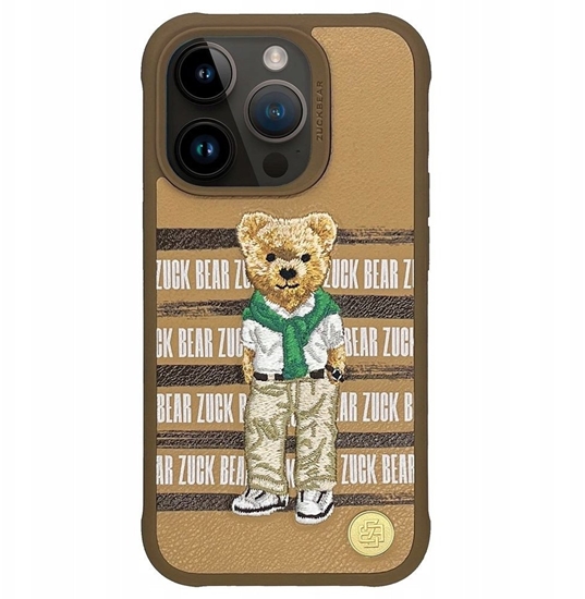 Picture of ZUCK BEAR futera SAN FRANCISCO FORTUNE do IPHONE 15 Pro golden state bear