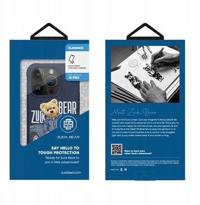 Attēls no ZUCK BEAR futera SAN FRANCISCO FORTUNE do IPHONE 16 bay area player