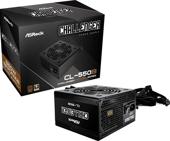 Picture of ASROCK CL-550B BRONZE 550W 80 PLUS PSU