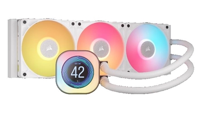 Picture of CORSAIR iCUE LINK TITAN 360 RX LCD White