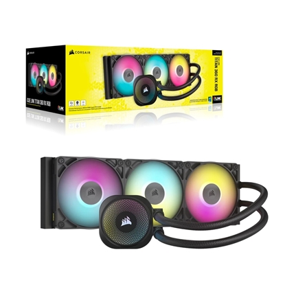 Изображение CORSAIR iCUE LINK TITAN 360 RX RGB AIO
