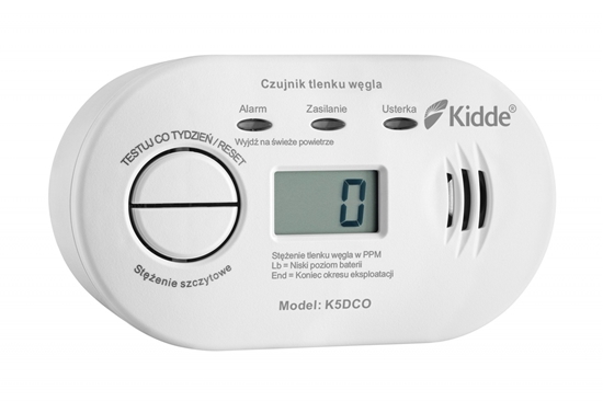 Picture of Czujnik czadu z wyświetlaczem KIDDE K5DCO