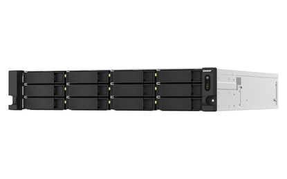 Attēls no QNAP TS-h1887XU-RP NAS Rack (2U) Ethernet LAN Black, White E-2334