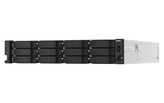 Picture of QNAP TS-h1887XU-RP NAS Rack (2U) Ethernet LAN Black, White E-2334