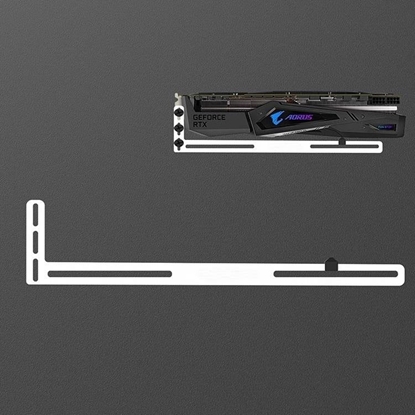 Изображение 1stCOOL 1stCool Podpra GPU Hliníkový drák, bílá