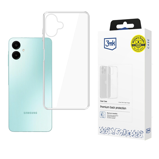 Изображение 3mk Clear Case for Samsung Galaxy A06 - transparen
