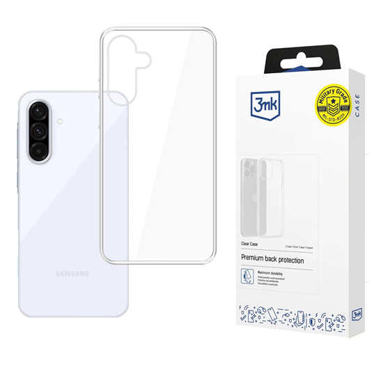Изображение 3mk Clear Case for Samsung Galaxy A36 5G - transpa