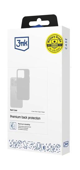 Picture of 3mk Matt Case for Samsung Galaxy A36 5G - Black