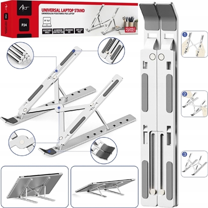 Attēls no Adapter USB Art ART ADAPTER USB-C male / HDMI female 4k 60Hz / 2x USB3.0 / 1x USB-C / CF/SD reader ALU 15cm oem