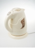 Picture of Adler | Kettle | AD 08 b | Standard | 850 W | 1 L | Plastic | 360° rotational base | Beige