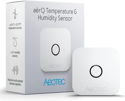 Изображение AEOTEC aërQ Temperature & Humidity Sensor, Z-Wave Plus