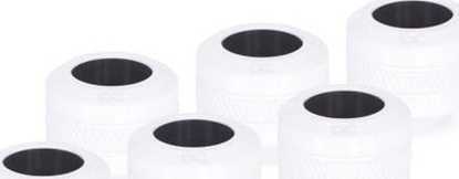 Attēls no Alphacool Alphacool Eiszapfen PRO Anschluss 13mm HardTube Fitting G1/4, 6-Pack - weiß