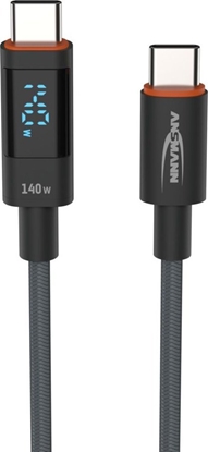 Изображение Ansmann USB-C/USB-C Cable 120cm > 140 Watt Power Del.  1700-0176