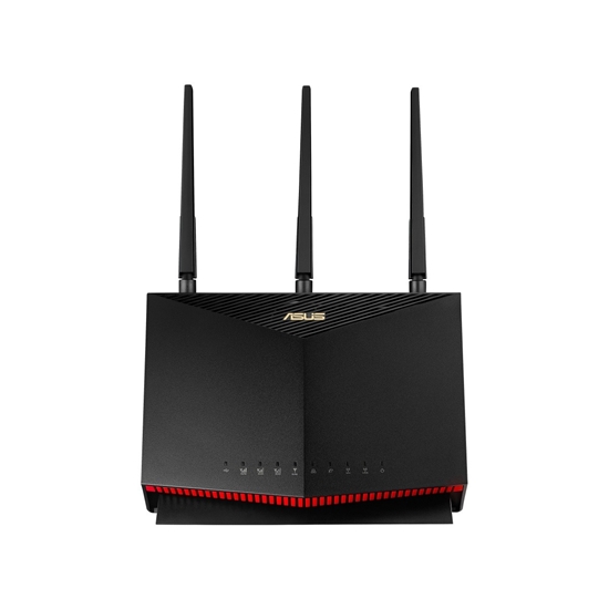 Изображение ASUS 4G-AC86U wireless router Gigabit Ethernet Dual-band (2.4 GHz / 5 GHz) Black